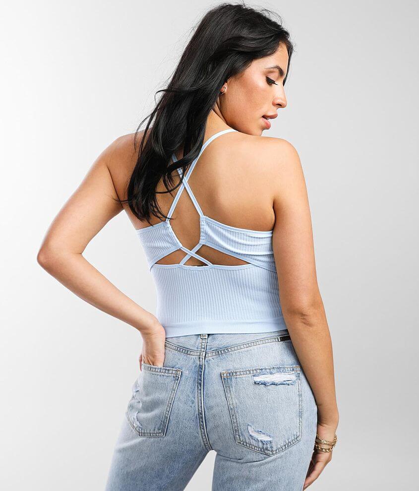 BKEssentials Strappy Open Back Brami front view