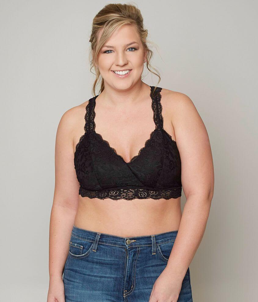 Daytrip Racer Back Bralette - Plus Size Only front view