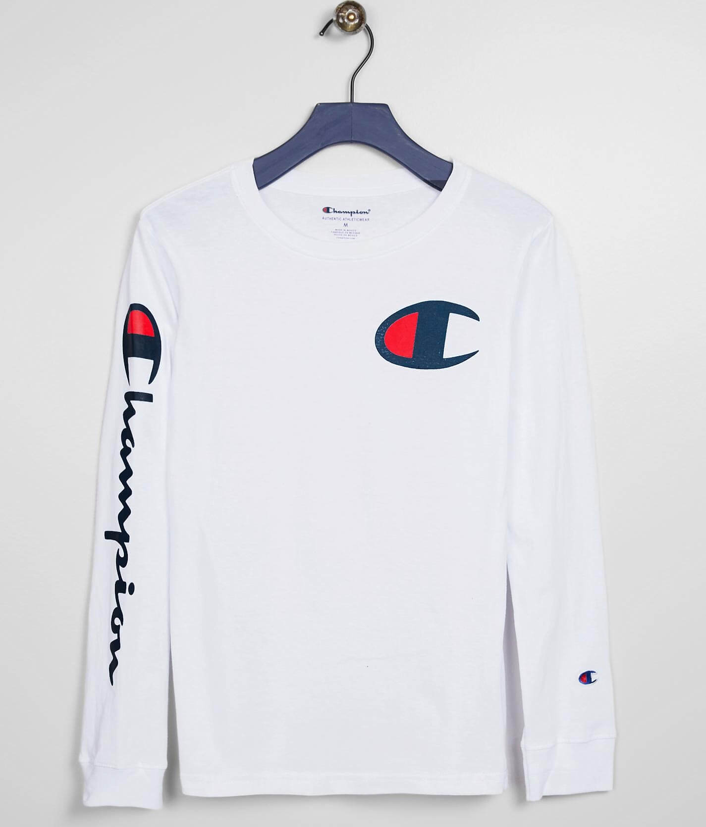 champion tshirt white