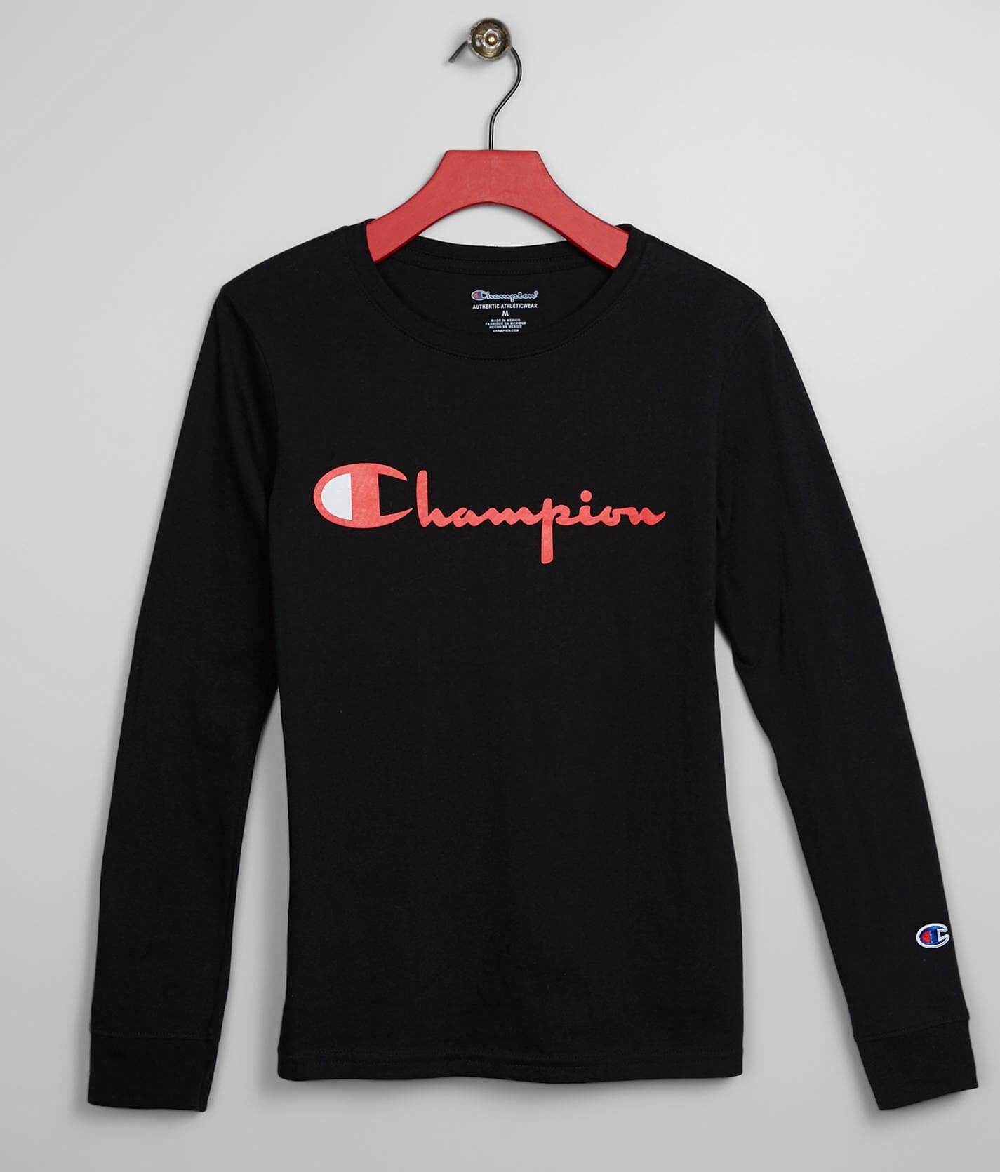 red champion shirt boys