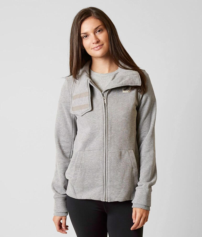 Bench Wrap Collar Sweatshirt Womens Sweatshirts In Winter Grey Marl Buckle Bench Wrap Collar Sweatshirt Womens Sweatshirts In Winter Grey Marl Buckle