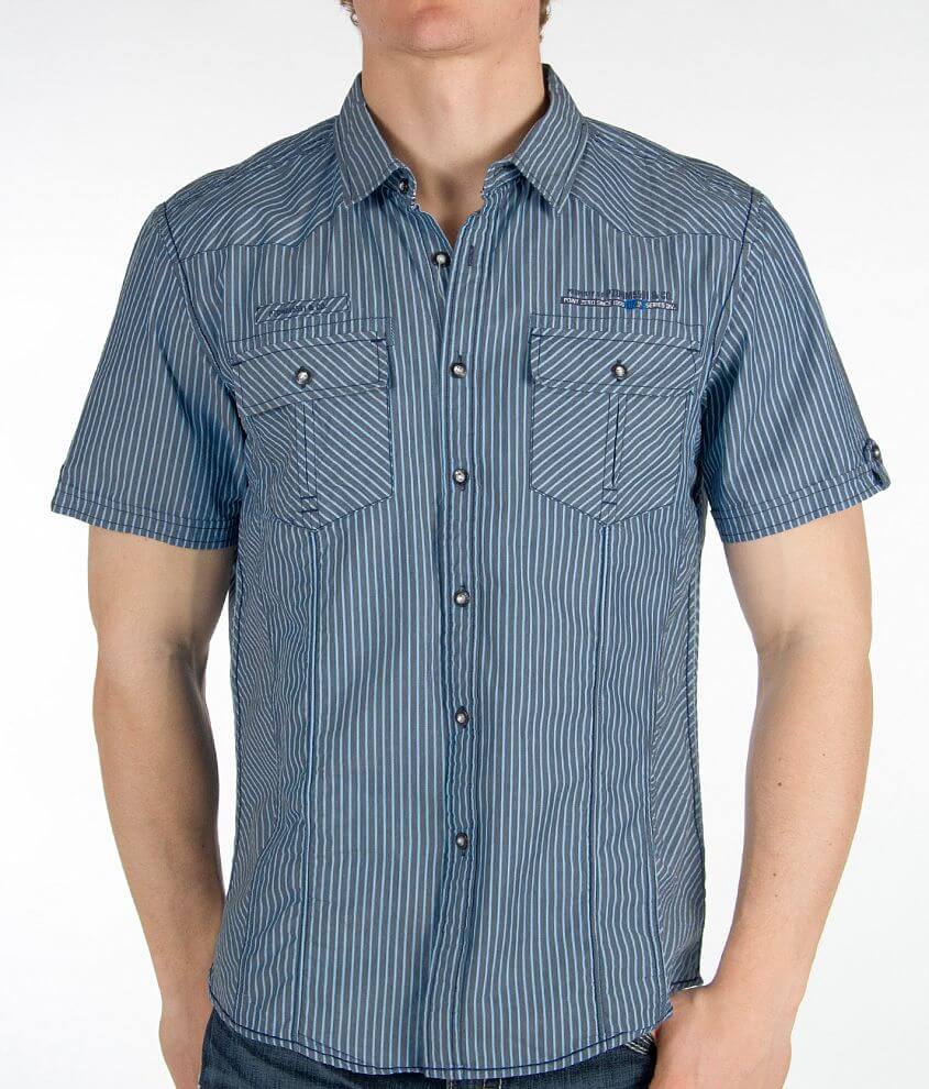 Point Zero Striped Shirt front view