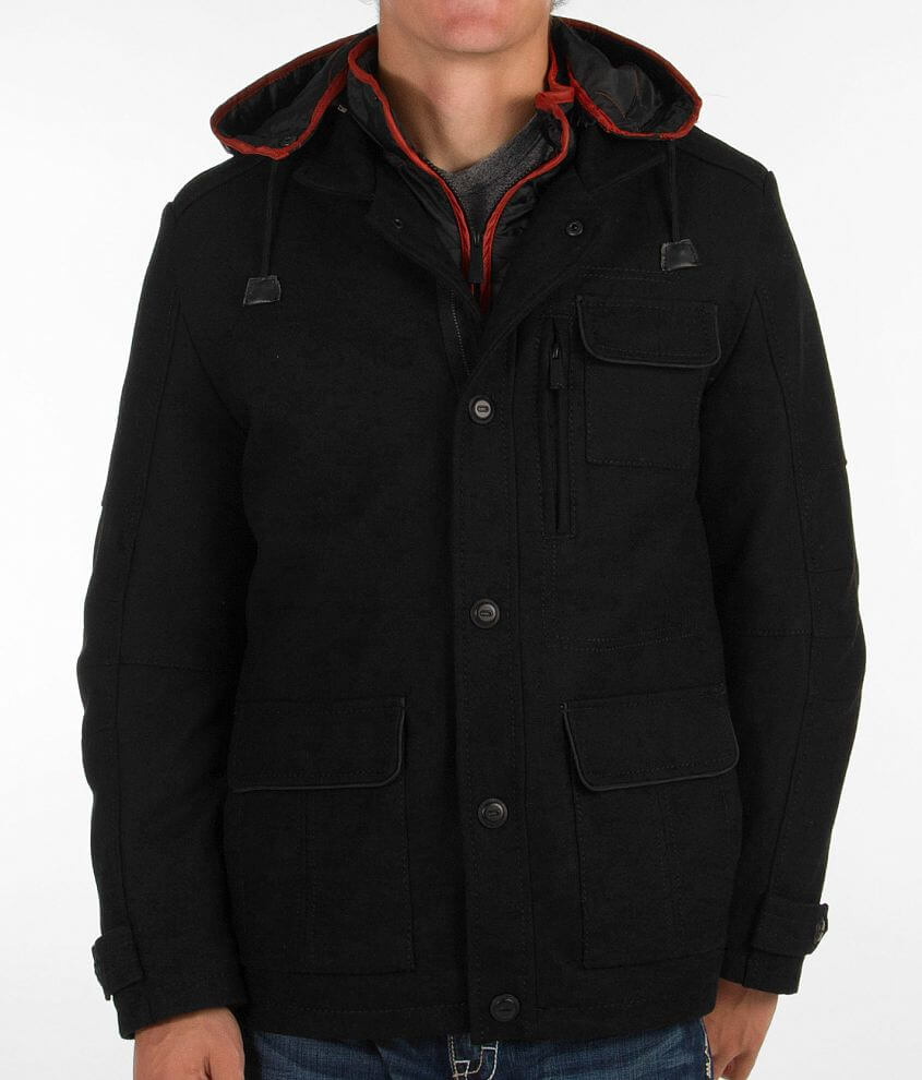 Point Zero Melton 2 in 1 System Coat front view