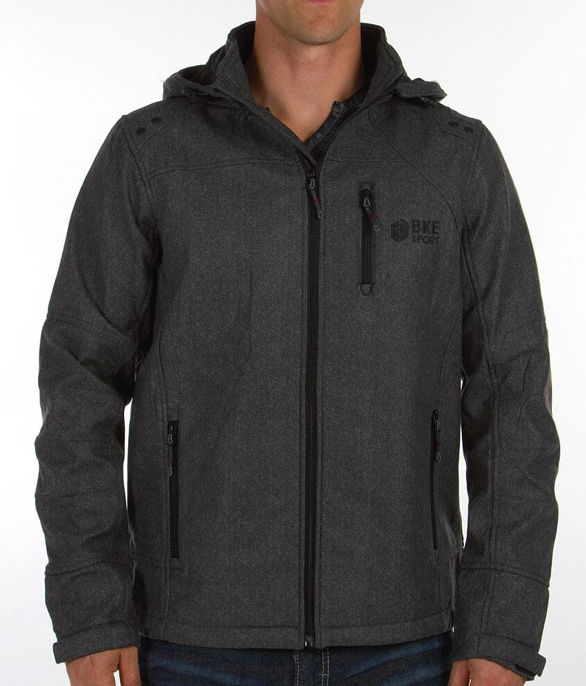 BKE SPORT Climate Hooded Jacket front view