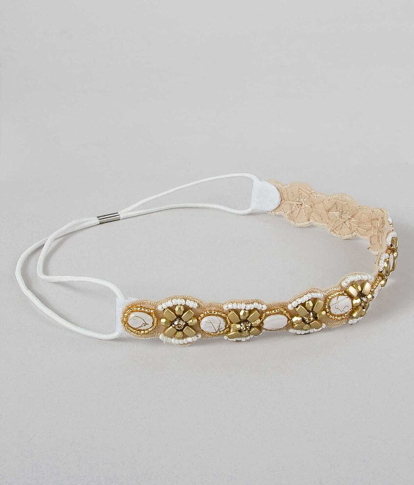 BKE Beaded Headband front view