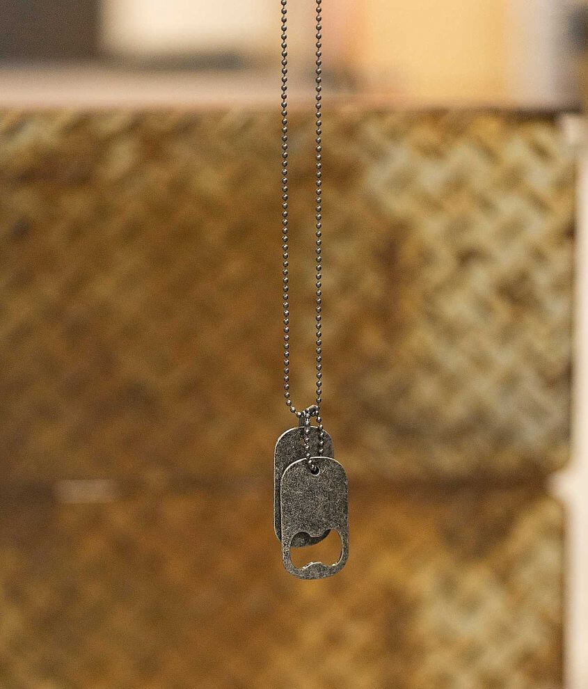 BKE Dogtag Necklace front view
