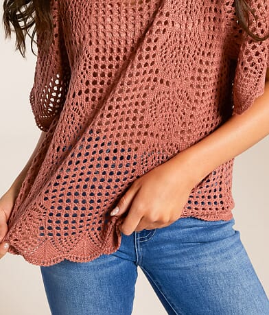 Daytrip Scalloped Crochet Sweater MISC_DETAIL_1