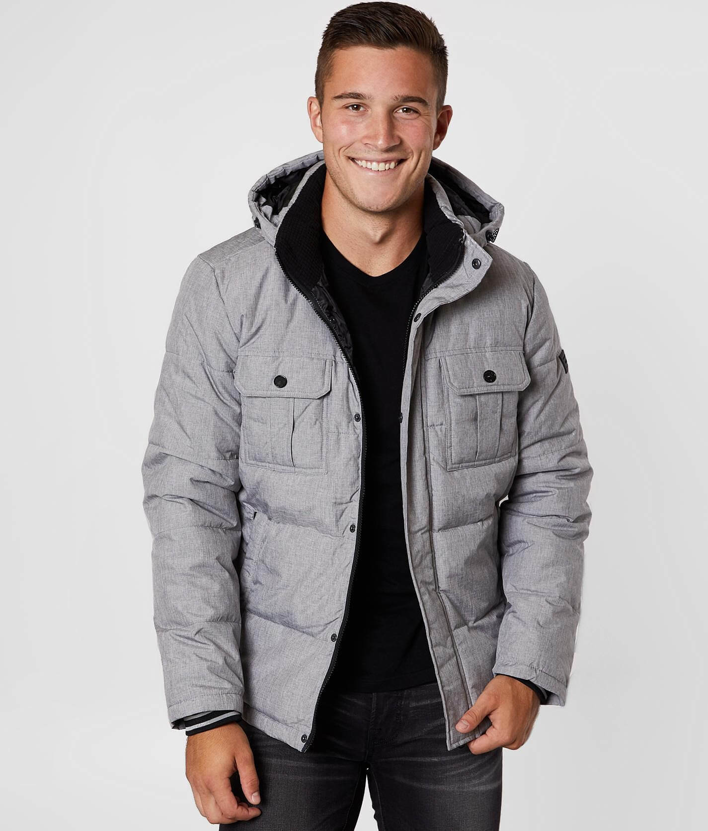 mens light gray jacket