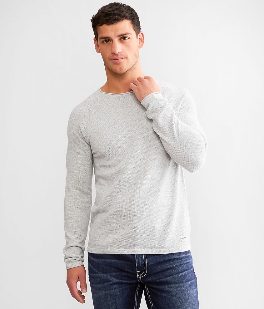 Jack&Jones® Hill Sweater - Men's Sweaters in Light Gray Melange | Buckle
