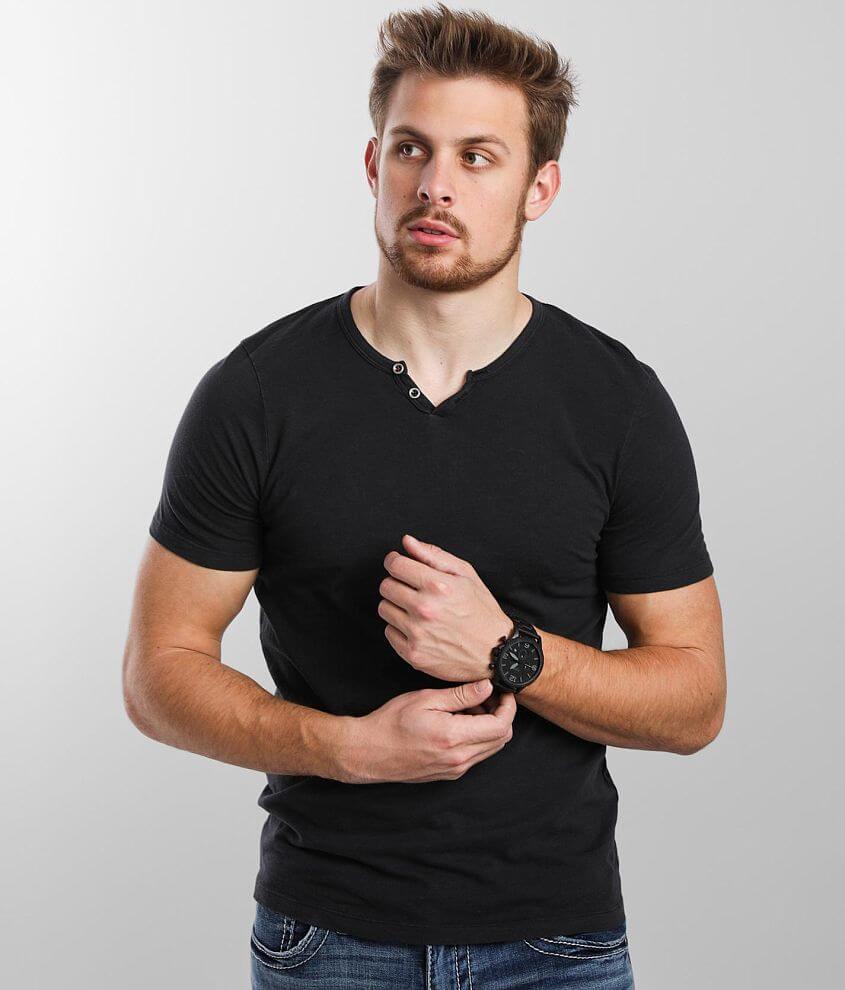 Jack&#38;Jones&#174; Split Neck T-Shirt front view