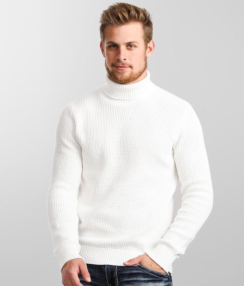 Jack&Jones® Esparado Turtleneck Sweater - Men's Sweaters in White | Buckle