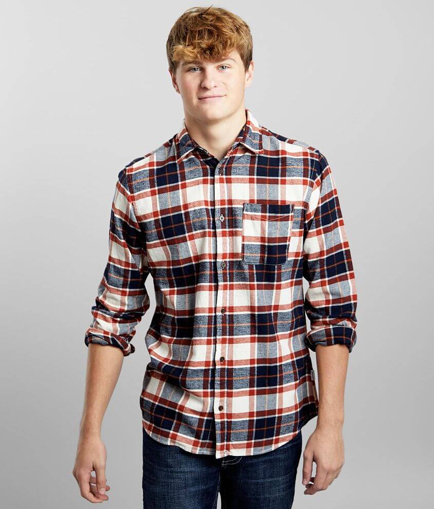 Image of Jack & Jones® Plain Flannel Shirt