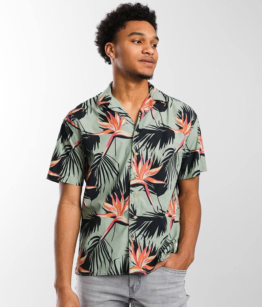 Jack&Jones® Floral Shirt - Men's Shirts in Sea Spray | Buckle