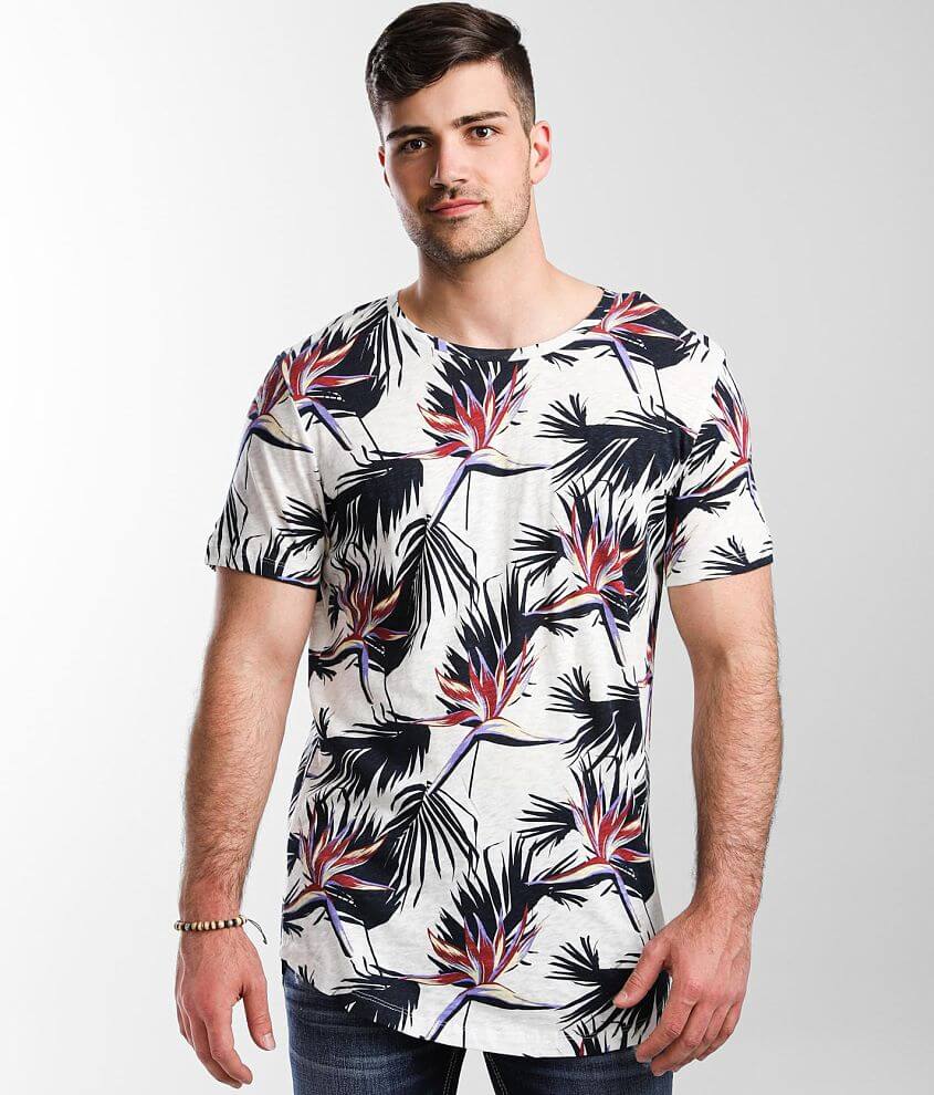 Floral print t shirt 2024 mens