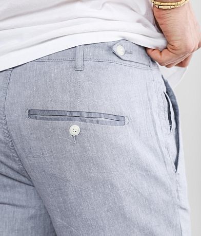 Jack&amp;Jones&#174; Sky Linen Cuffed Short back pocket view