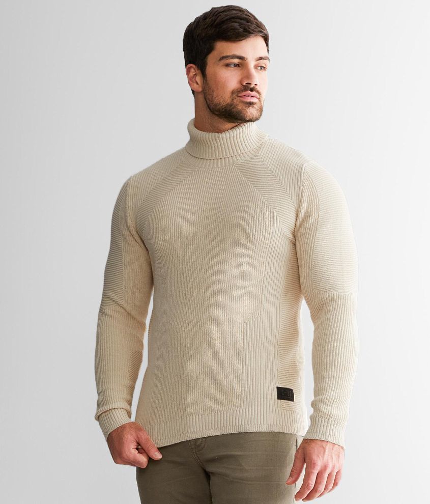 Jack&Jones® Cord Turtleneck Sweater - Men's Sweaters in Moonbeam | Buckle