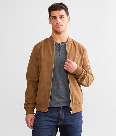 Jack&Jones® Rocky Faux Suede Jacket front view