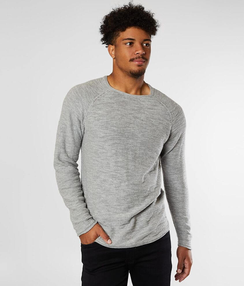 Only &#38; Sons Brandon Slub Knit Sweater front view