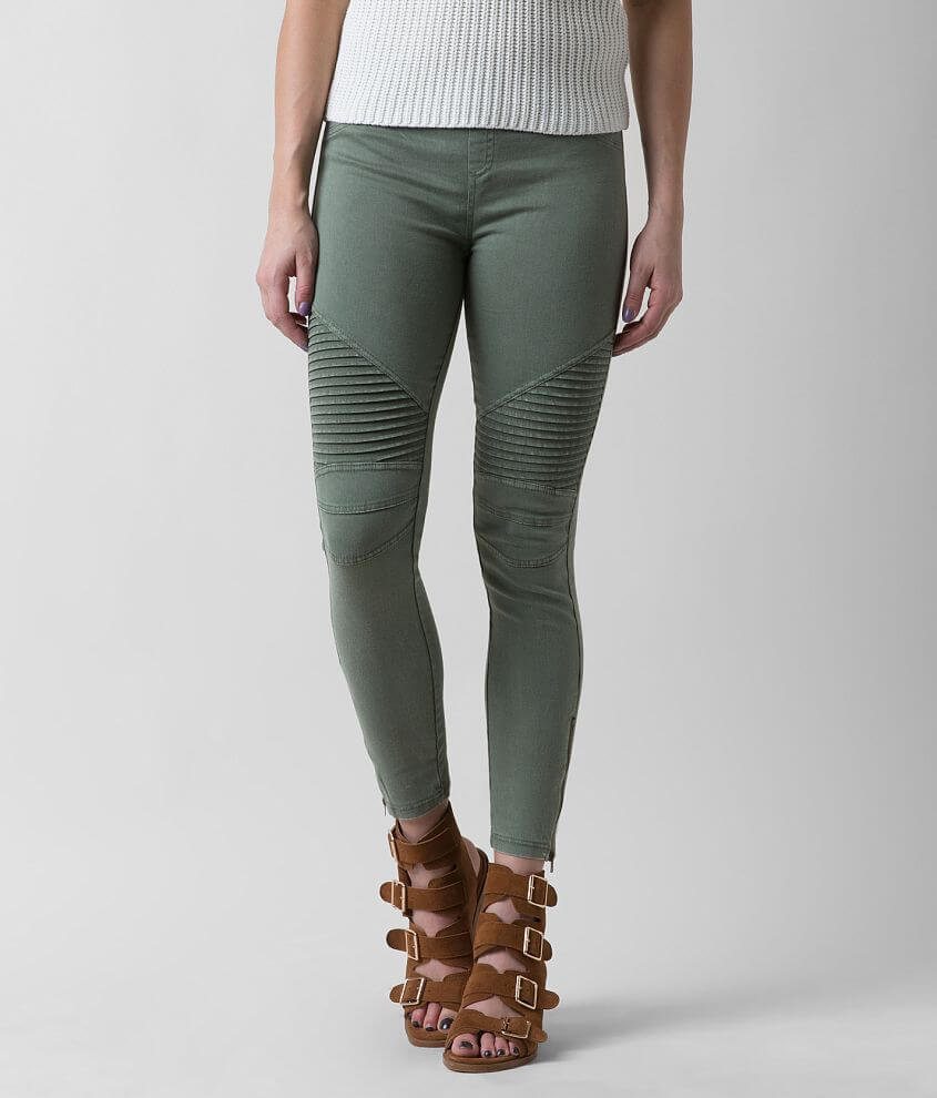 Moto Leggings Olive