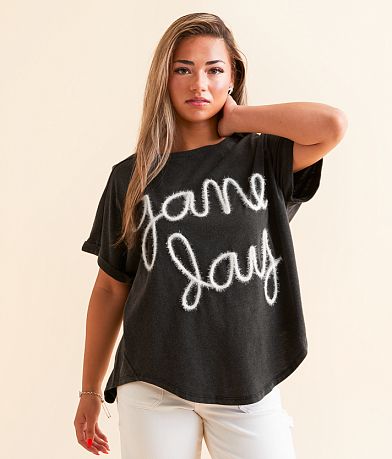 DH Apparel Game Day Oversized T-Shirt front view