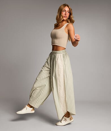 Z Supply Scout Jersey Flare Pants - Women's Pants in Lychee | Buckle