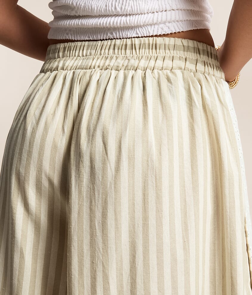Striped Eyelet Pant - thumbnail 5