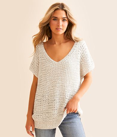 Daytrip Dolman Knit Sweater full left side view