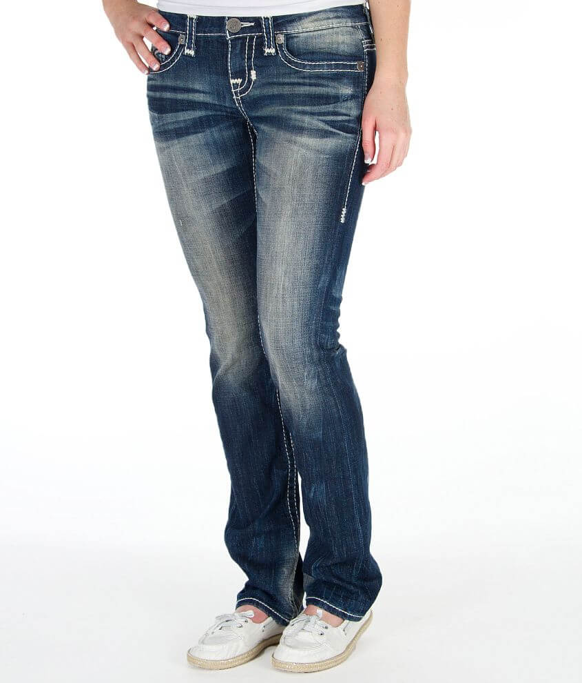 Big Star Vintage Jenae Straight Stretch Jean front view