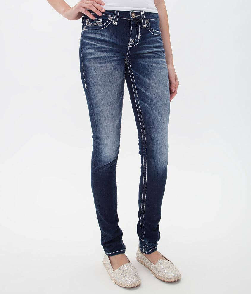 Big Star Vintage Liv Mid-Rise Skinny Stretch Jean front view