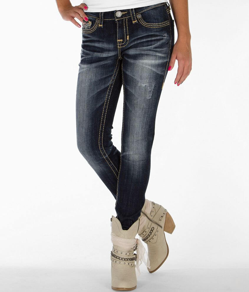 Big Star Vintage Liv Mid-Rise Skinny Stretch Jean front view