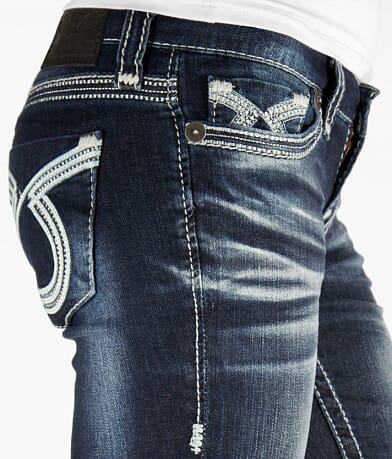 Big Star Vintage Liv Straight Stretch Jean right detail view