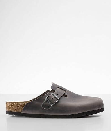 Birkenstock® Boston Soft Leather Clog front view