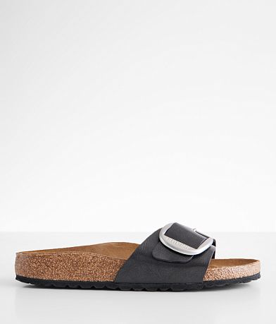 Birkenstock® Madrid Big Buckle Leather Sandal front view