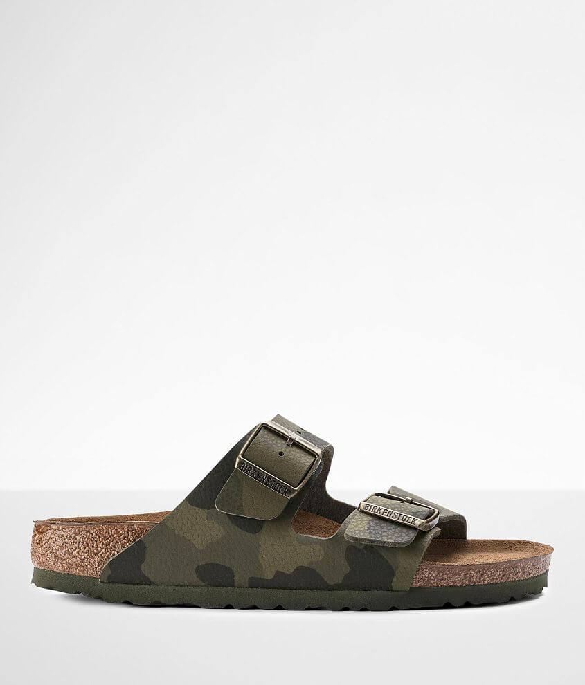camo birkenstock sandals