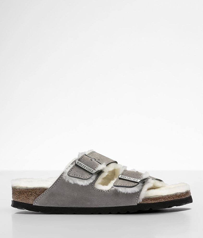 Birkenstock® Arizona - Shoes in Stone Coin Buckle