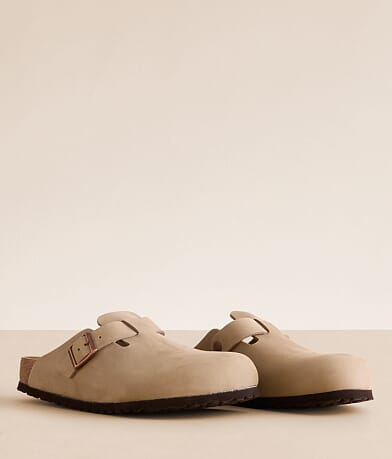Birkenstock&#174; Boston Soft Leather Clog FULL_RIGHT_SIDE