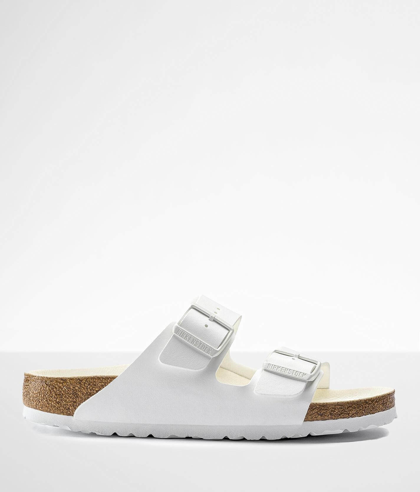 white buckle birkenstocks