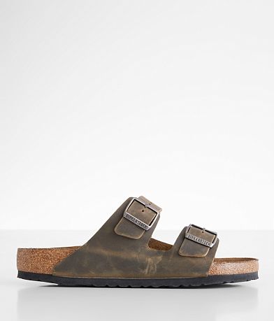 Birkenstock® Arizona Soft Oiled Leather Sandal front view