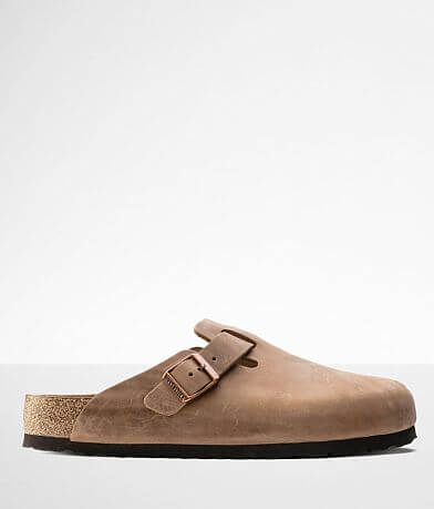 Birkenstock® Boston Soft Leather Clog front view