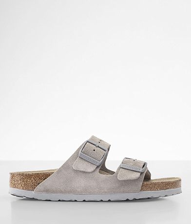 Birkenstock® Arizona Soft Suede Sandal front view