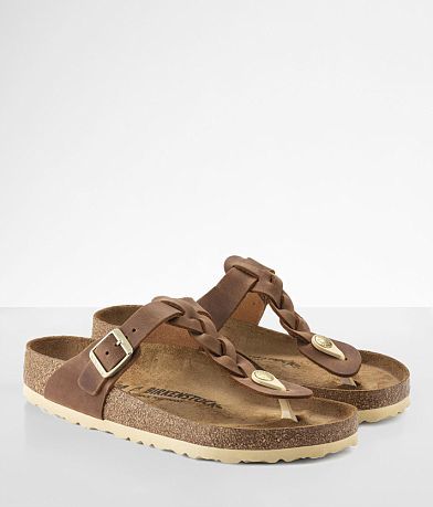 Birkenstock&#174; Gizeh Oiled Leather Sandal MISC_DETAIL_1