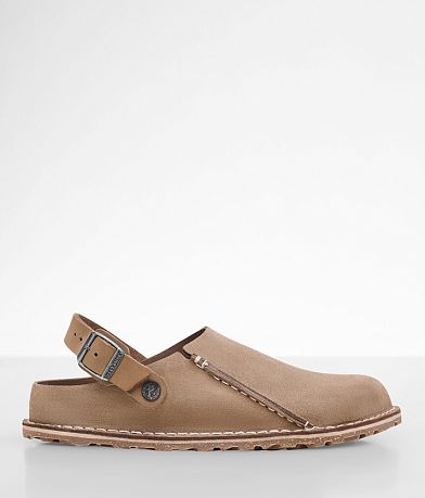 Birkenstock® Lutry 365 Suede Clog front view
