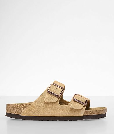 Birkenstock® Arizona Soft Suede Sandal front view