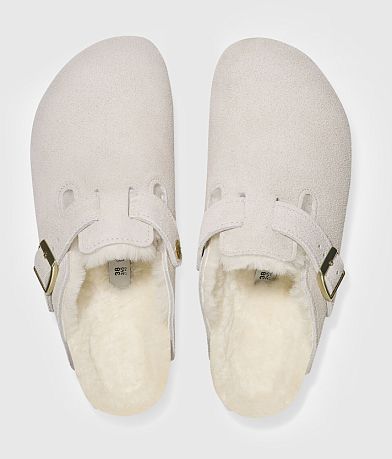 Birkenstock&#174; Boston Suede Shearling Clog MISC_DETAIL_2