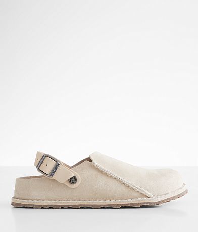 Birkenstock® Lutry 365 Suede Clog front view