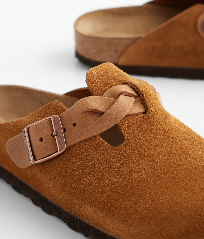 Boston Braided Soft Suede Clog