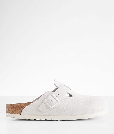 Birkenstock® Boston Soft Suede Clog front view