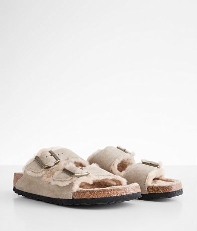 Birkenstock&#174; Arizona Suede Shearling Sandal MISC_DETAIL_2