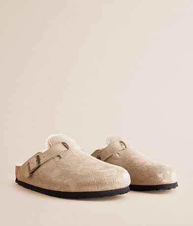 Boston Suede Shearling Clog thumbnail 2