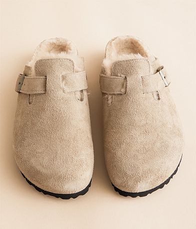 Birkenstock&#174; Boston Suede Shearling Clog MISC_DETAIL_3